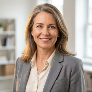 Sarah Coleman, listed as Chief Financial Officer at Vestavance, in a profile image