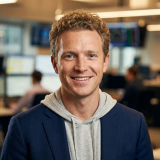 Ryan Brooks, listed as Lead Trading Analyst at Vestavance, in a profile image